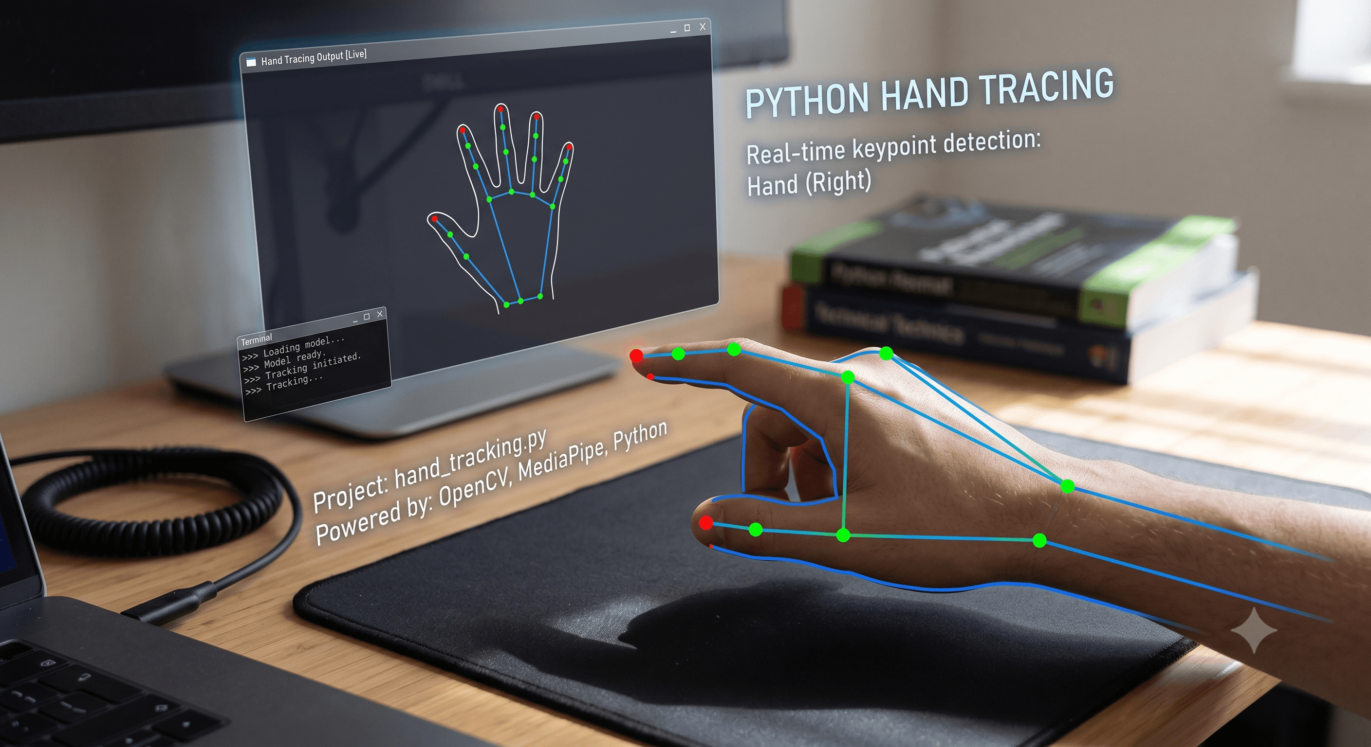 Computer Vision Hand-Tracing